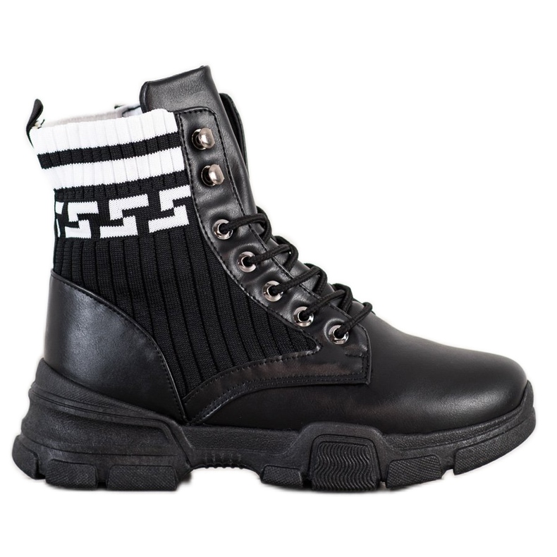 SHELOVET Lace-up-muotityöntekijät valkoinen musta