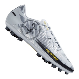 Nike Phantom Gt Academy Se Ag M CT2144-001 jalkapallokenkä harmaa hopea
