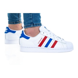 Adidas Superstar Jr FW5851 kengät valkoinen musta