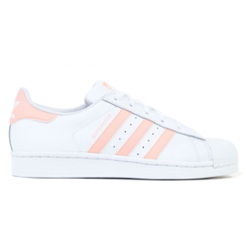 Adidas Superstar Jr EE7820 kengät valkoinen vihreä