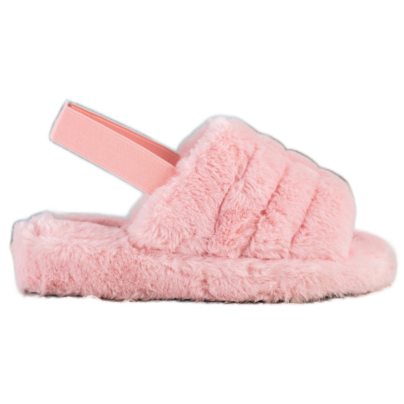 Seastar Lämmin tossut turkis vaaleanpunainen