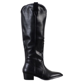 Seastar Musta cowboy-saappaat