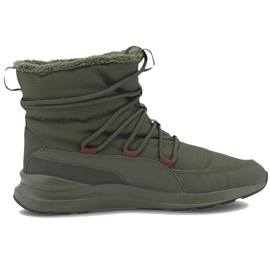 Naisten kengät Puma Adela Winter Boot Thyme green 369862 05 vihreä