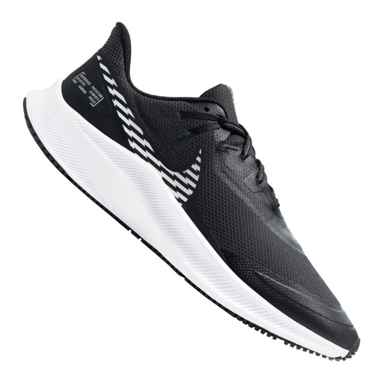 Juoksukengät Nike Quest 3 Shield M CQ8894-001 musta