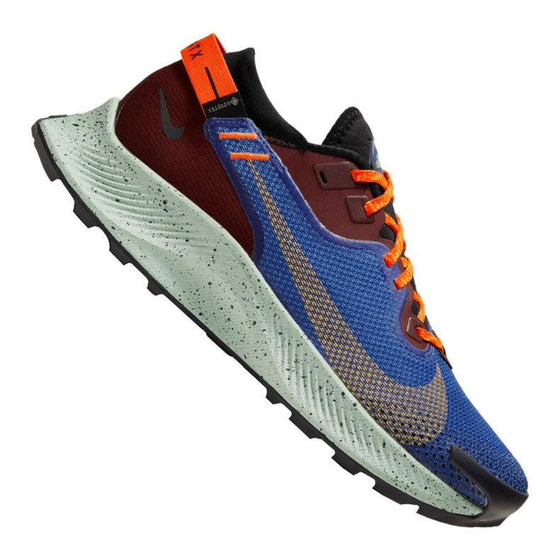 Juoksukengät Nike Pegasus Trail 2 Gtx W CU2018-600 punainen sininen monivärinen