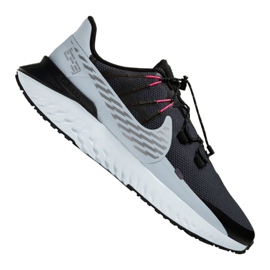 Nike Legend React 3 Shield M CU3864-010 juoksukenkä harmaa