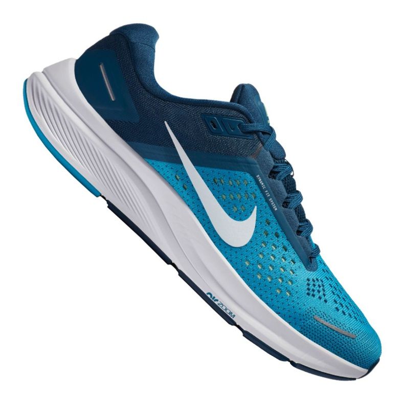 Juoksukengät Nike Air Zoom Structure 23 M CZ6720-401 sininen vihreä