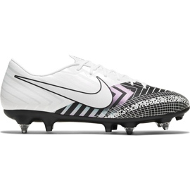 Nike Mercurial Vapor 13 Academy Mds SG-PRO Ac CJ9986 110 jalkapallokenkä valkoinen valkoinen