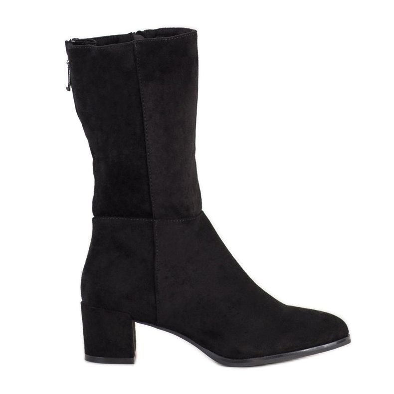 Sergio Leonen korkeat saappaat musta