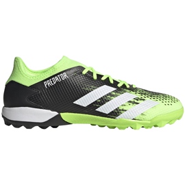 Adidas Predator 20.3 L Tf vihreä-musta EH2907 jalkapallokengät
