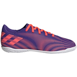 Adidas Nemeziz.4 Juniorin violetti-vaaleanpunainen EH0587 jalkapallokengät