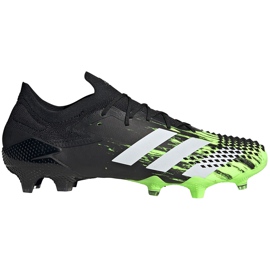 Jalkapallokengät adidas Predator Mutator 20.1 L Fg musta ja vihreä EH2885
