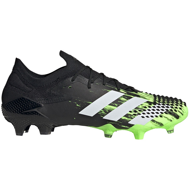 Jalkapallokengät adidas Predator Mutator 20.1 L Fg musta ja vihreä EH2885