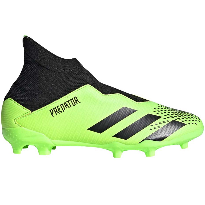Adidas Predator 20.3 Ll Fg Junior jalkapallokengät vihreä-musta EH3019