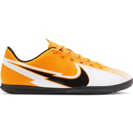 Nike Mercurial Vapor 13 Club Ic Jr AT8169 801 jalkapallokengät keltainen keltainen