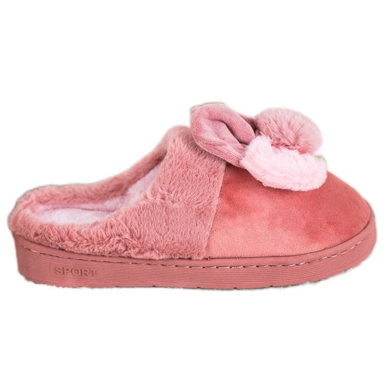 Bona Vaaleanpunaiset tossut vaaleanpunainen