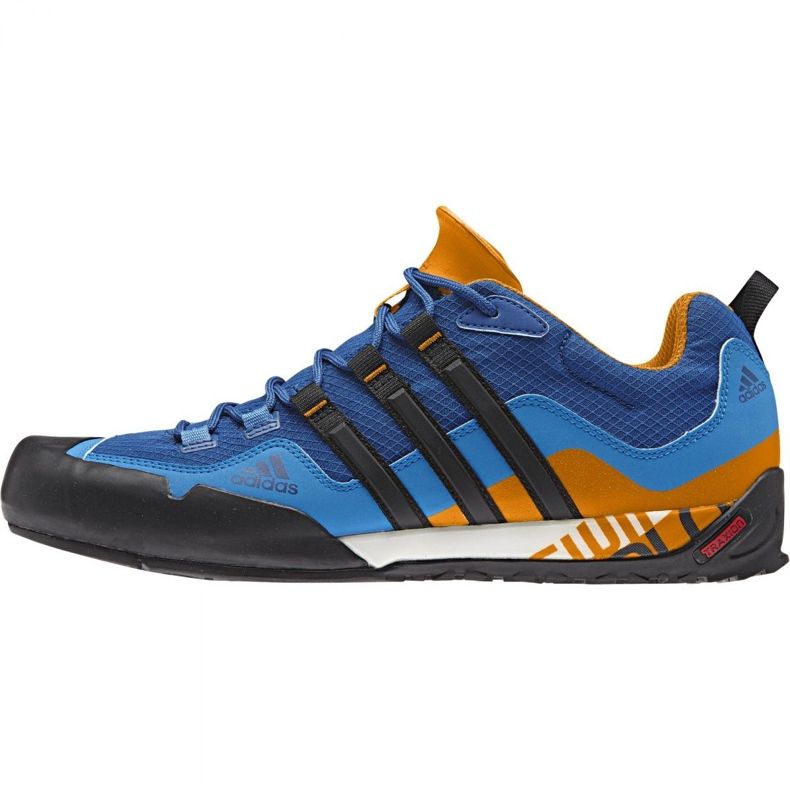 Adidas Terrex Swift Solo M AQ5296 kengät musta sininen oranssi