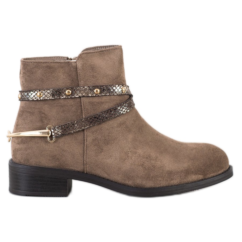 Bestelle Muodikkaat ruskeat saappaat