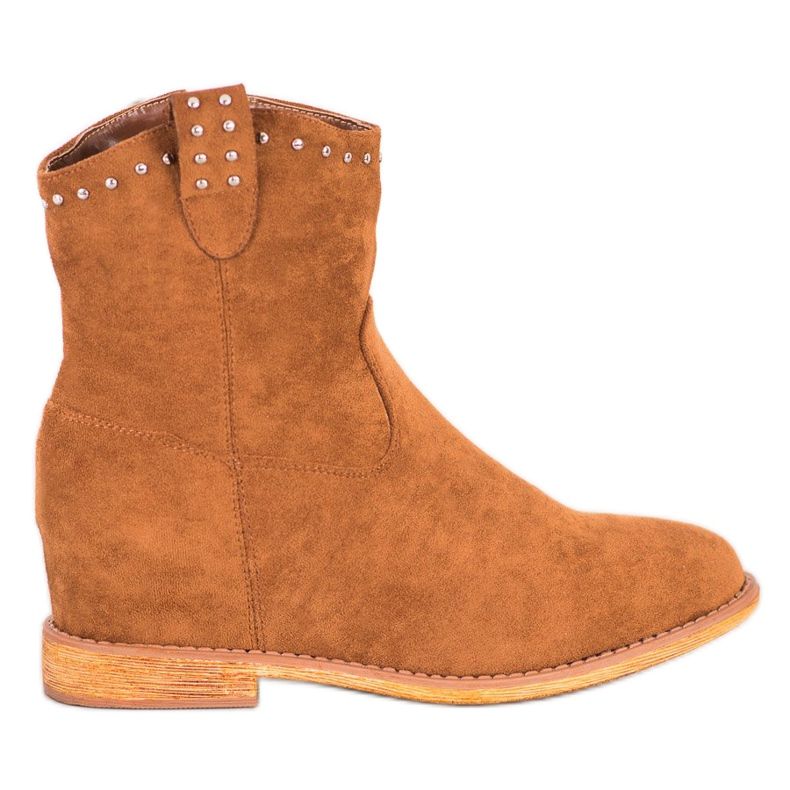 Super Mode Lämpimät lehmätytöt ruskea keltainen