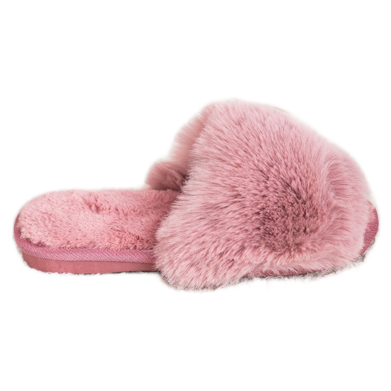 Bona Tyylikkäät vaaleanpunaiset tossut vaaleanpunainen