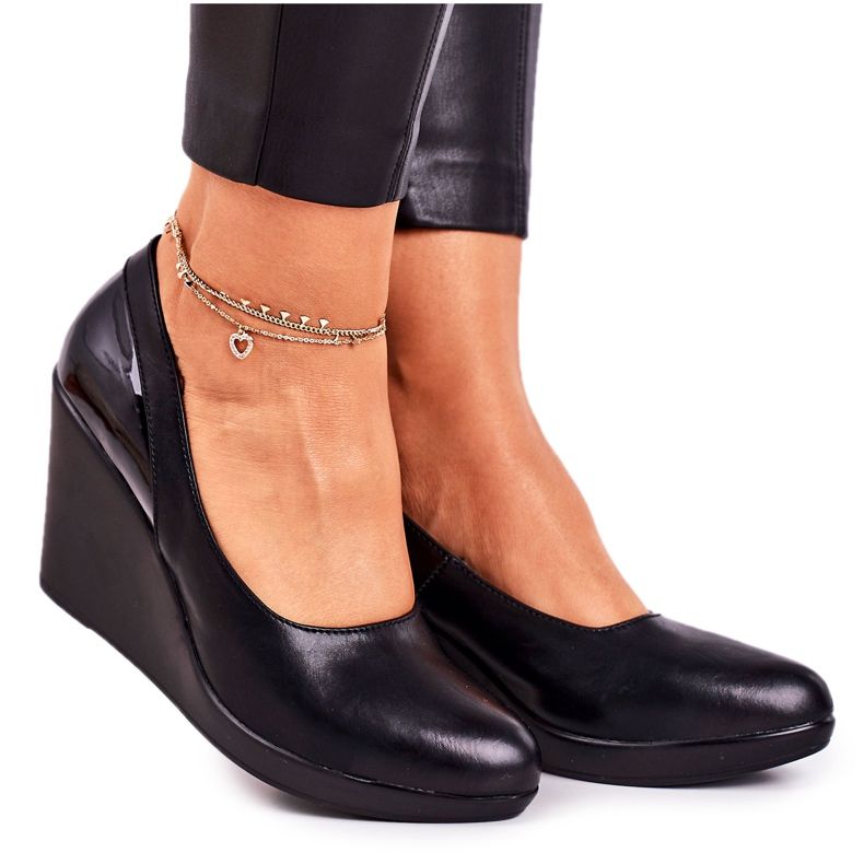 J.STAR But Naisten Klassiset Kiilahihnat Lakatut Musta Ivonne