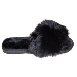 Bona Tyylikkäät mustat tossut