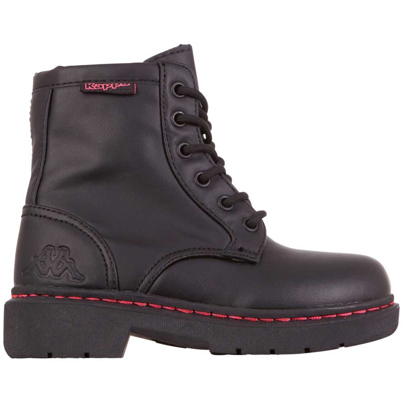 Kappa Deenish lasten kengät, musta ja vaaleanpunainen 260840K 1122