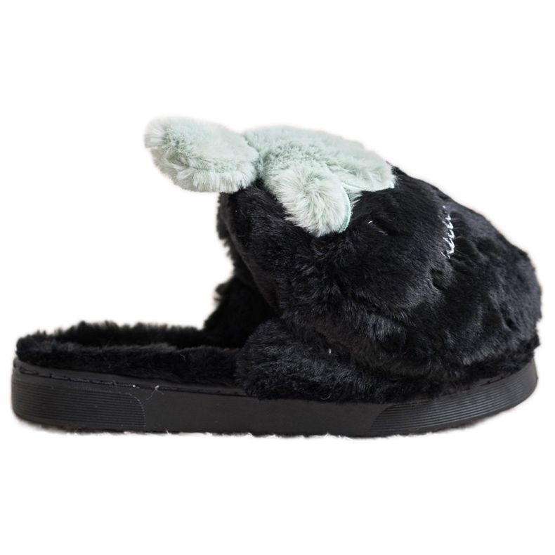 Bona Mansikka -tossut musta harmaa