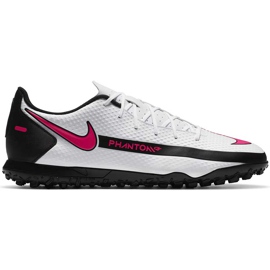 Nike Phantom Gt Club Tf CK8469 160 jalkapallokenkä valkoinen
