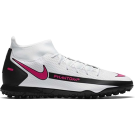 Nike Phantom Gt Club Df Tf CW6670 160 jalkapallokenkä valkoinen
