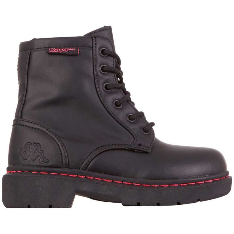 Kappa Deenish Jr. 260840K 1122 kengät valkoinen musta vaaleanpunainen