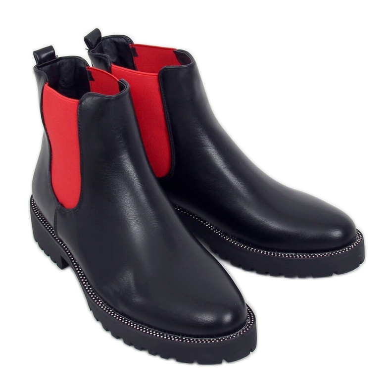 Mustat Chelsea-saappaat naisille 15602-9 Musta