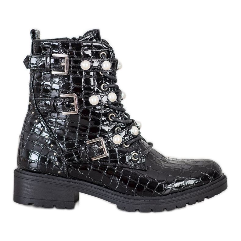 Super Me Lakattu Workers Snake Print musta