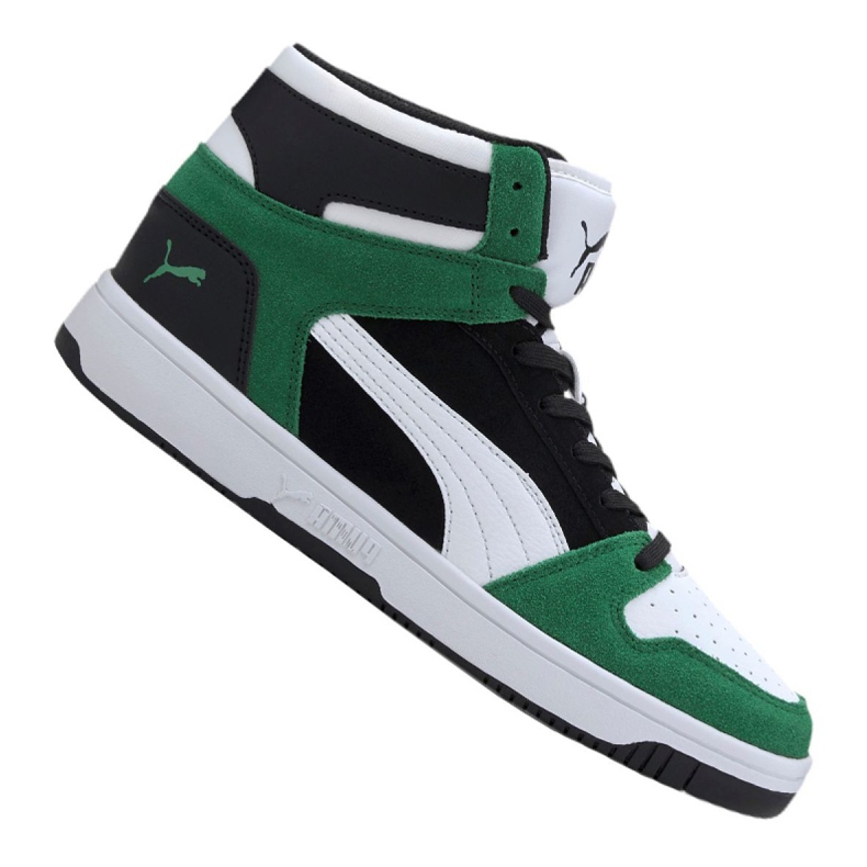 Puma Rebound LayUp Sd M 370219-05 valkoinen musta vihreä