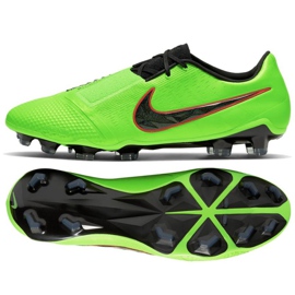 Nike Phantom Venom Elite Fg M AO7540 306 jalkapallokengät vihreä monivärinen