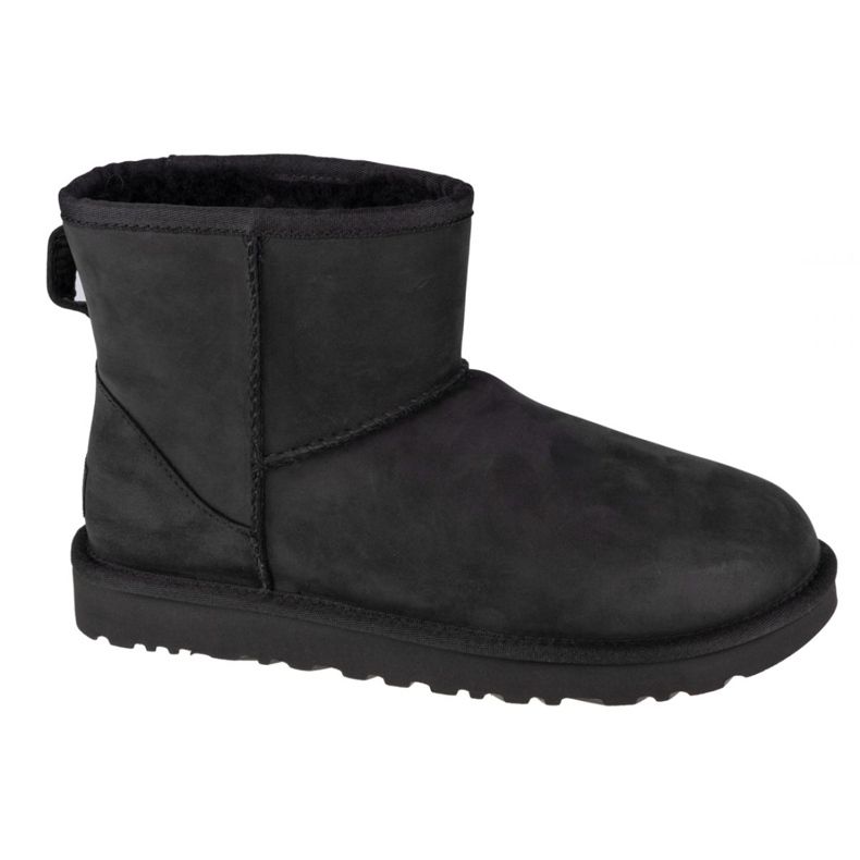 Saappaat Ugg W Classic Mini Leather W 1016558-BLK musta