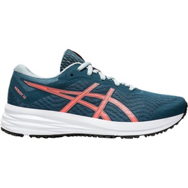 Asics Patriot 12 Gs Jr 1014A139 400 juoksukengät tummansininen