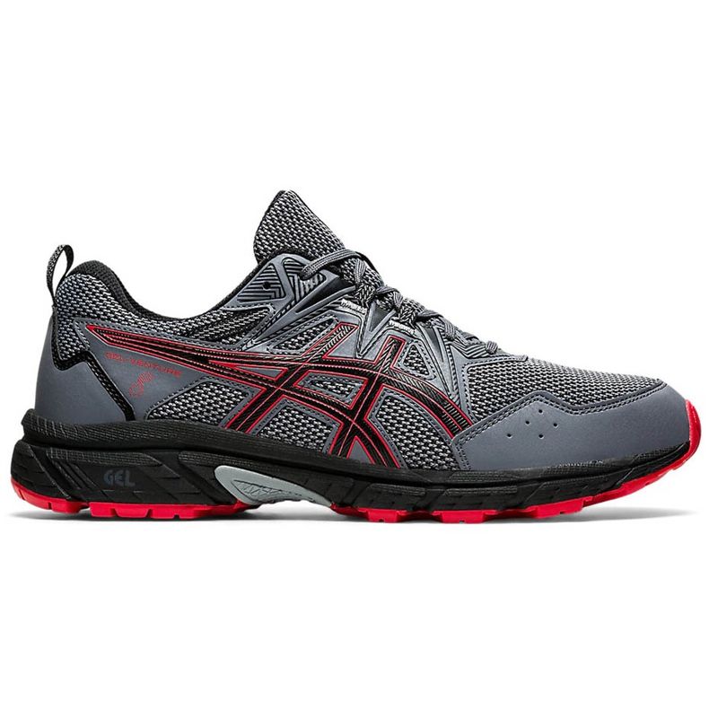 Miesten Asics Gel Venture 8 -juoksukengät harmaa-punainen 1011A824 020