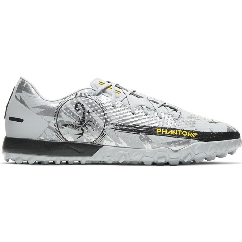 Nike Phantom Gt Scorpion Academy Tf M DA2262 001 jalkapallokengät harmaa monivärinen