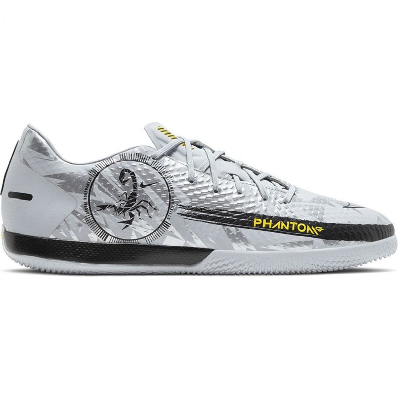 Nike Phantom Gt Scorpion Academy Ic M DA2265 001 jalkapallokengät harmaa monivärinen