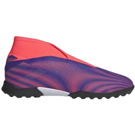 Adidas Nemeziz.3 Ll Tf Jr EH0584 jalkapallokengät oranssi, violetti, vaaleanpunainen violetti