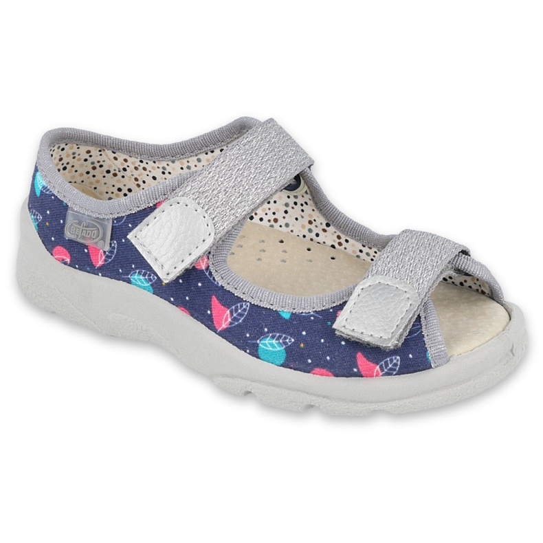 Befado lasten kengät 869X144 sininen hopea harmaa