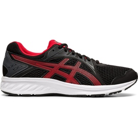 Asics Jolt 2 miesten juoksukengät musta ja punainen 1011A167 005