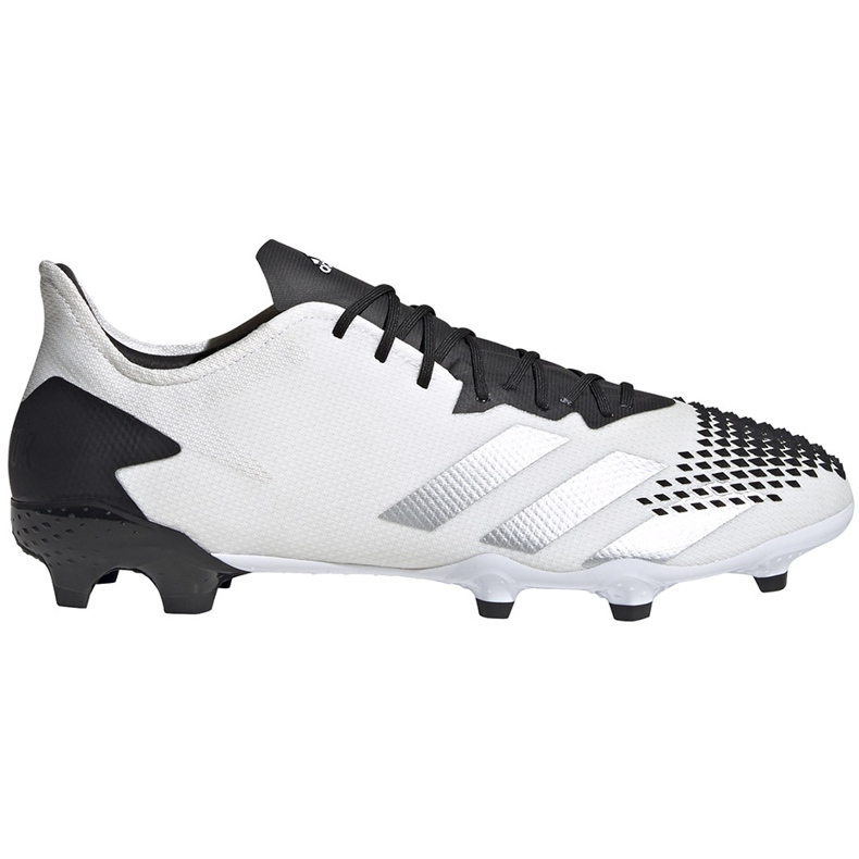 Adidas Predator 20.2 Fg FW9199 jalkapallokengät valkoinen