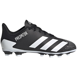 Adidas Predator 20.4 FxG Junior FW9221 jalkapallokengät musta musta