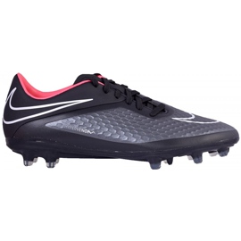 Nike Hypervenom Phelon Fg 599730-016 jalkapallokengät musta violetti, musta