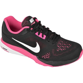 Nike Tri Fusion Run W 749176-001 juoksukenkä musta pinkki