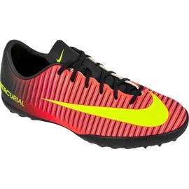 Nike Mercurial Vapor Xi Tf Jr 831949-870 jalkapallokenkä punainen monivärinen