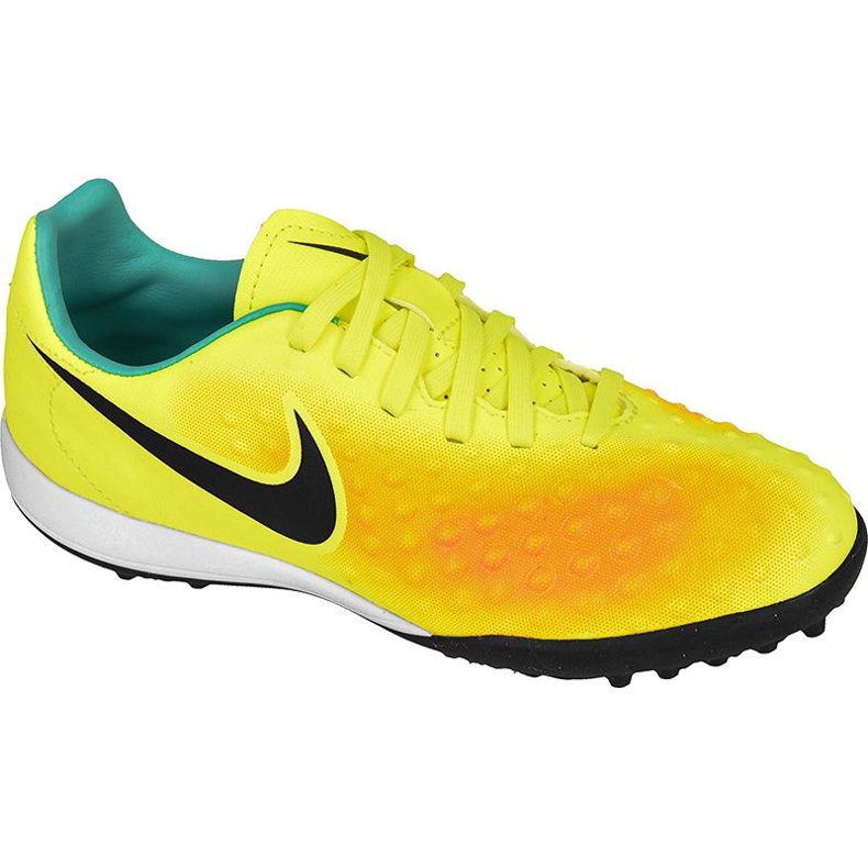 Nike Magista Opus Ii Tf Jr 844421-708 jalkapallokengät keltainen keltainen
