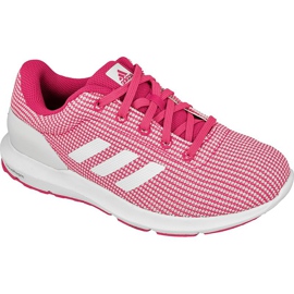 Juoksukengät adidas Cosmic W AQ2176 valkoinen pinkki